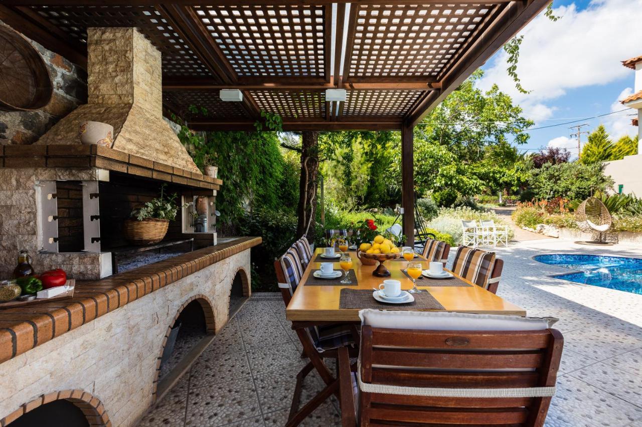 Alonia Villa, Refined Living With 50M2 Private Pool, By Thinkvilla Melidhónion エクステリア 写真