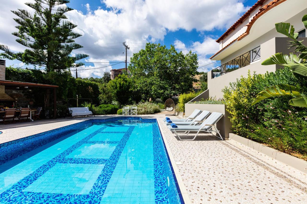 Alonia Villa, Refined Living With 50M2 Private Pool, By Thinkvilla Melidhónion エクステリア 写真
